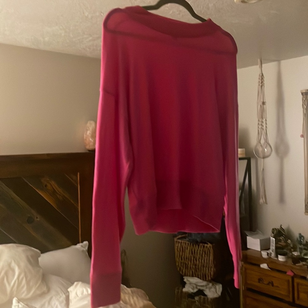 Jcrew hot pink sweater